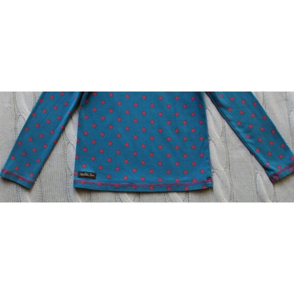 MATILDA JANE Brisk Days Top Choose Your Own Path Polka Dot Long Sleeve, Size 6 - Picture 6 of 8